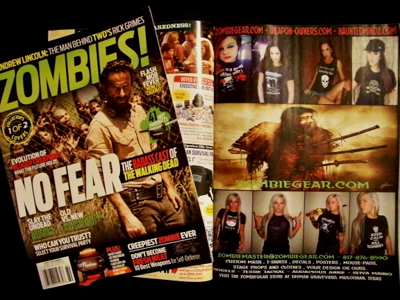 Image of Zombies magazine