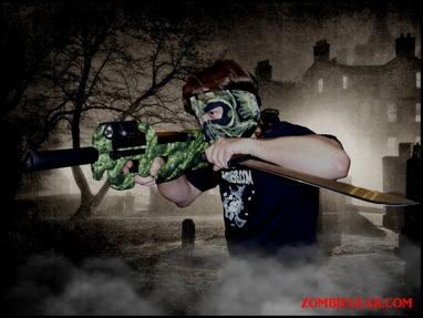 image of me hunting zombies