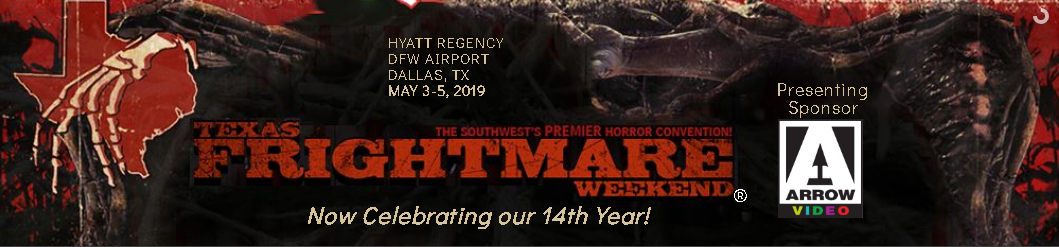 Texas Frightmare Weekend banner 2019